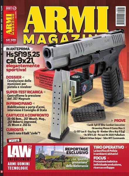 Armi Magazine – Maggio 2021 Cover