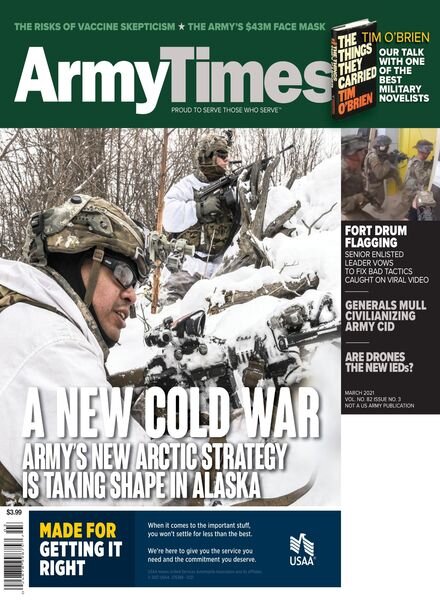 Army Times – March 2021 Cover