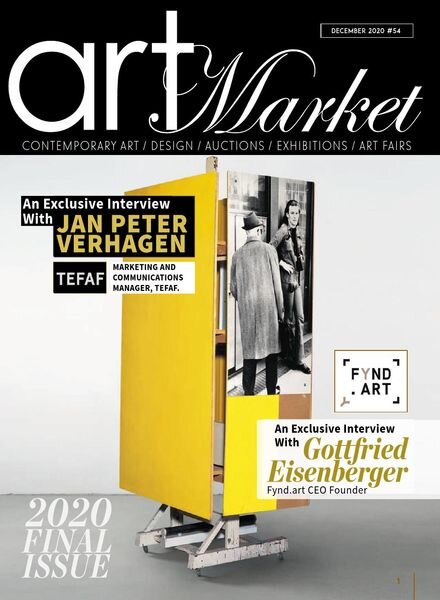 Art Market – Issue 54 – December 2020 Cover