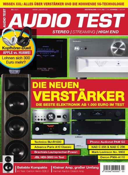 Audio Test – Nr.3 2021 Cover