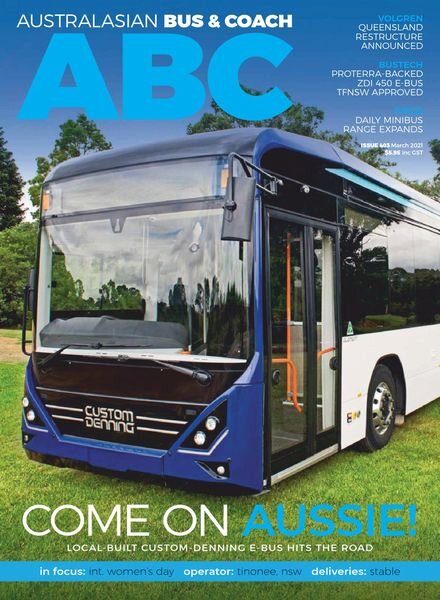 Australasian Bus & Coach – March 2021 Cover