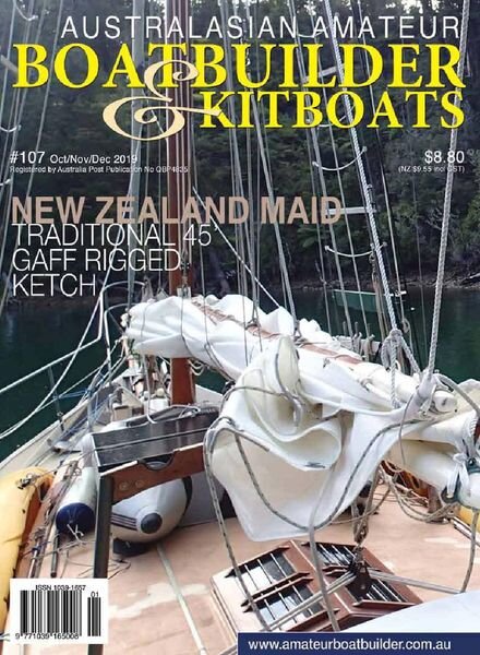 Australian Amateur Boat Builder – Issue 107 – October-November-December 2019 Cover