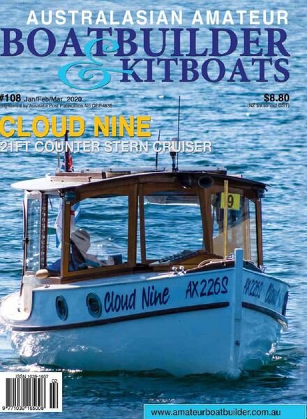 Australian Amateur Boat Builder – Issue 108 – January-February-March 2019 Cover