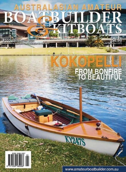 Australian Amateur Boat Builder – Issue 111 – October-November-December 2020 Cover