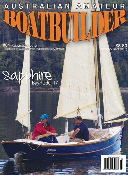 Australian Amateur Boat Builder – Issue 81 – April-May-June 2013 Cover