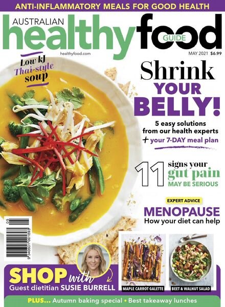 Australian Healthy Food Guide – May 2021 Cover