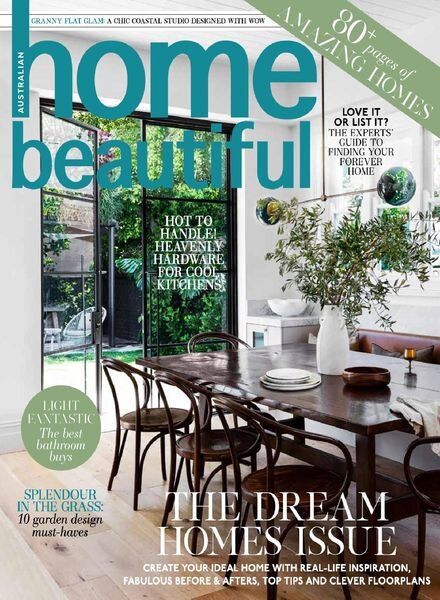 Australian Home Beautiful – May 2021 Cover