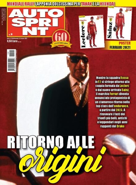 Auto Sprint – 2 Marzo 2021 Cover