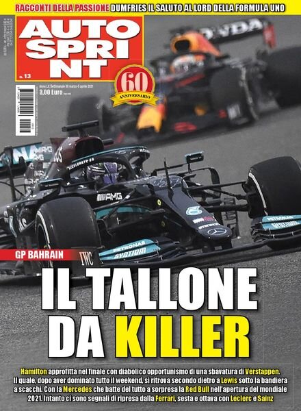 Auto Sprint – 30 Marzo 2021 Cover