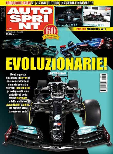 Auto Sprint – 9 Marzo 2021 Cover