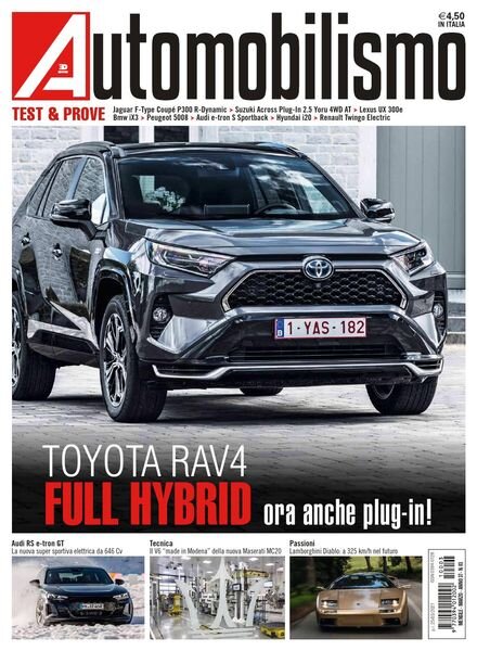 Automobilismo – Marzo 2021 Cover