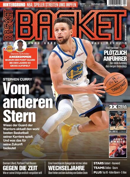 Basket Germany – Mai 2021 Cover