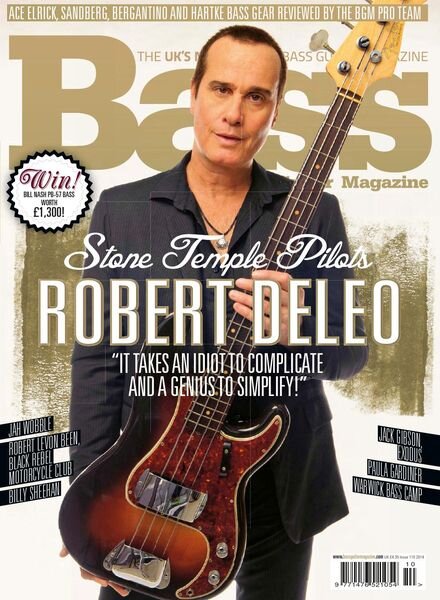 Bass Player – Issue 110 – November 2014 Cover