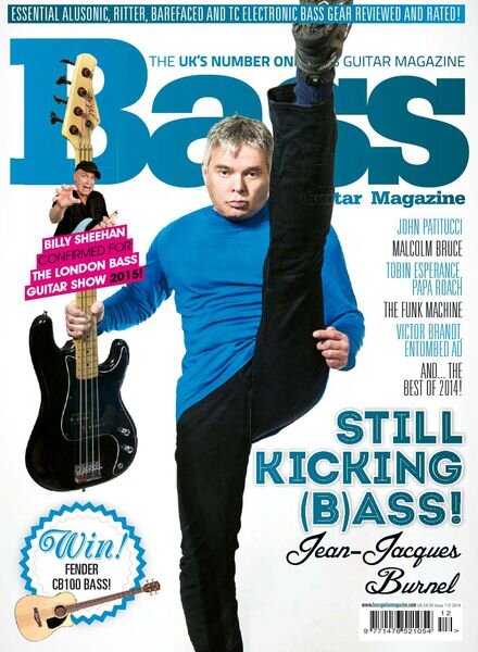 Bass Player – Issue 112 – January 2015 Cover