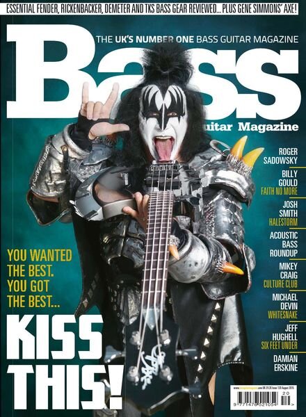 Bass Player – Issue 120 – August 2015 Cover