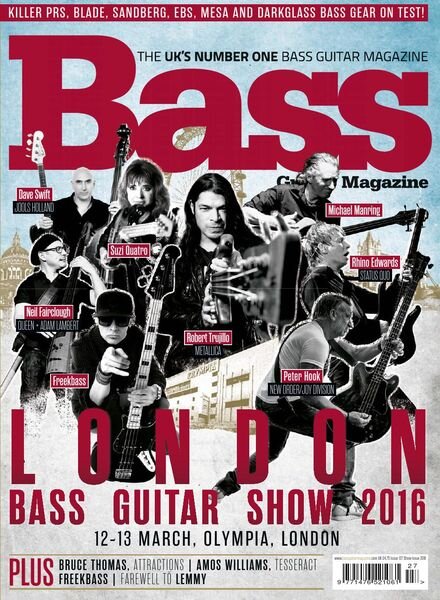 Bass Player – Issue 127 – Show Special 2016 Cover