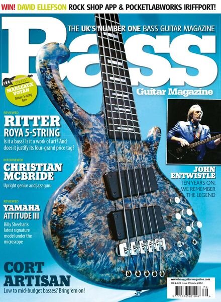 Bass Player – Issue 79 – June 2012 Cover