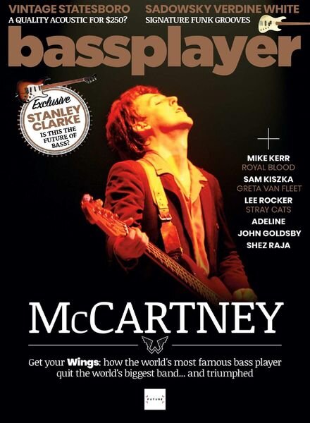 Bass Player – May 2021 Cover
