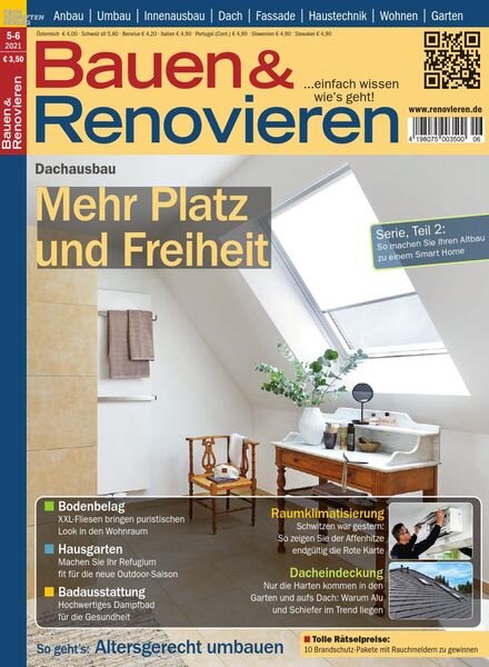 Bauen & Renovieren – Juni 2021 Cover