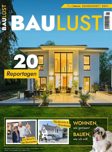 Baulust – Sonderheft 2021 Cover