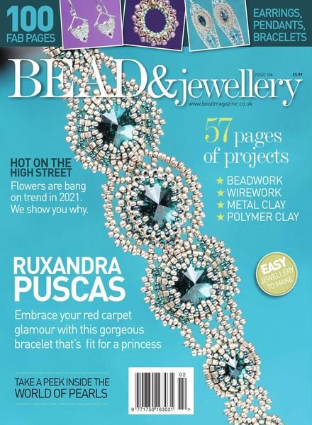 Bead & Jewellery – Issue 106 – February 2021 Cover