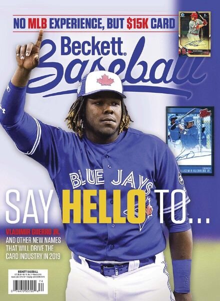 Beckett Baseball – March 2019 Cover