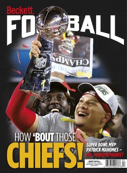 Beckett Football – April 2020 Cover