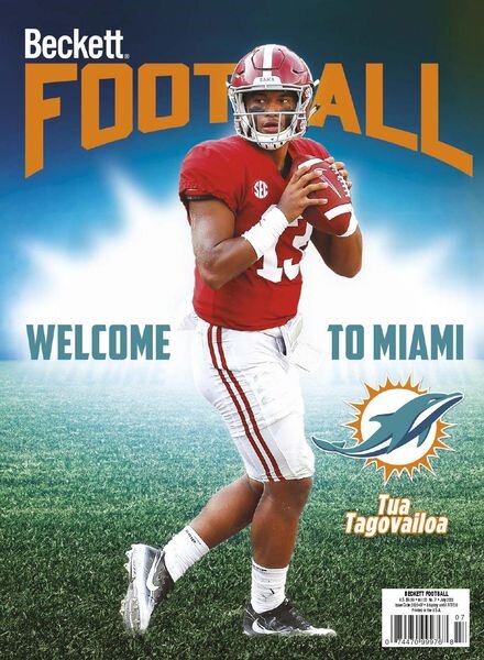 Beckett Football – July 2020 Cover