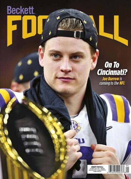 Beckett Football – May 2020 Cover