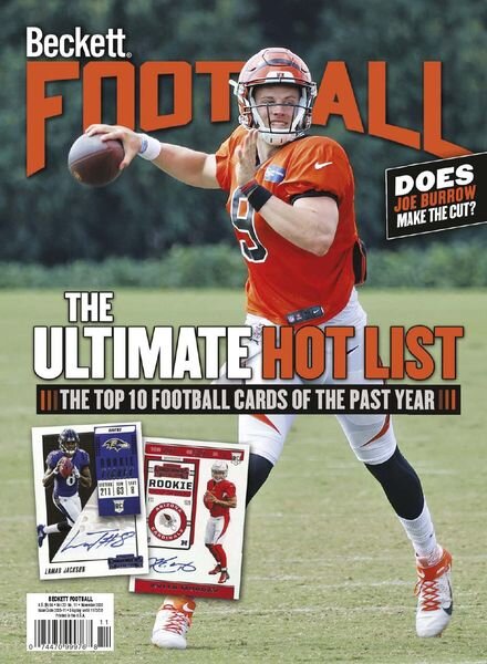 Beckett Football – November 2020 Cover