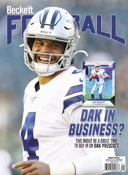 Beckett Football – September 2020 Cover
