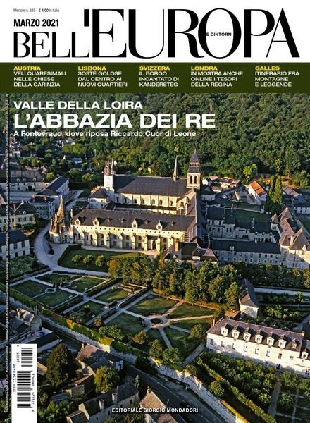 Bell’Europa – Marzo 2021 Cover