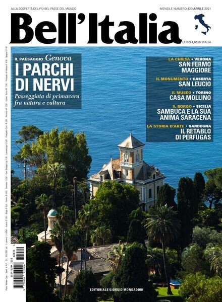 Bell’Italia – Aprile 2021 Cover