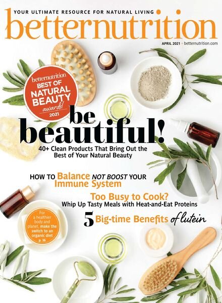 Better Nutrition – April 2021 Cover
