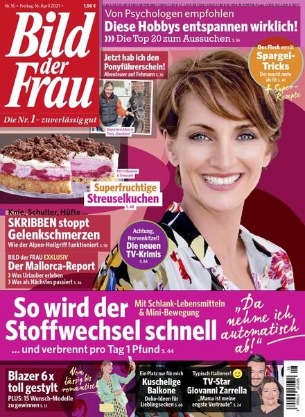 Bild der Frau – 16 April 2021 Cover
