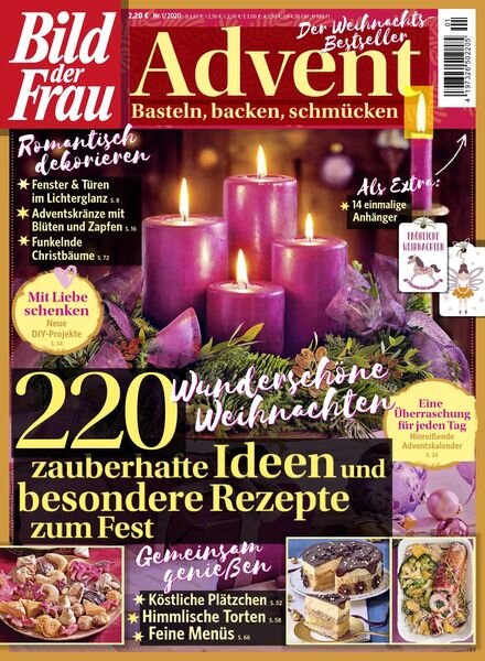 Bild der Frau Advent – September 2020 Cover