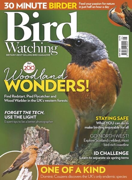 Bird Watching UK – May 2021 Cover