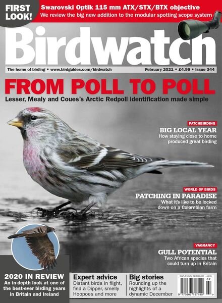 Birdwatch UK – Issue 344 – February 2021 Cover