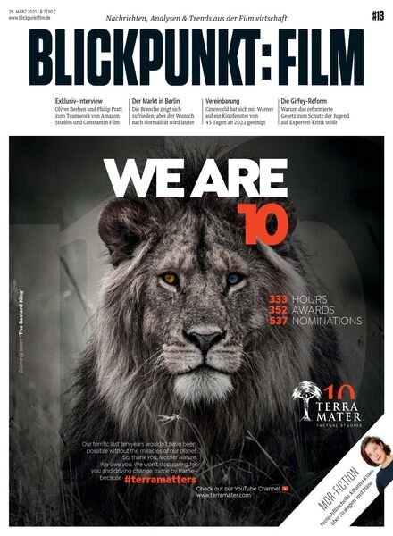 BlickpunktFilm – 29 Marz 2021 Cover
