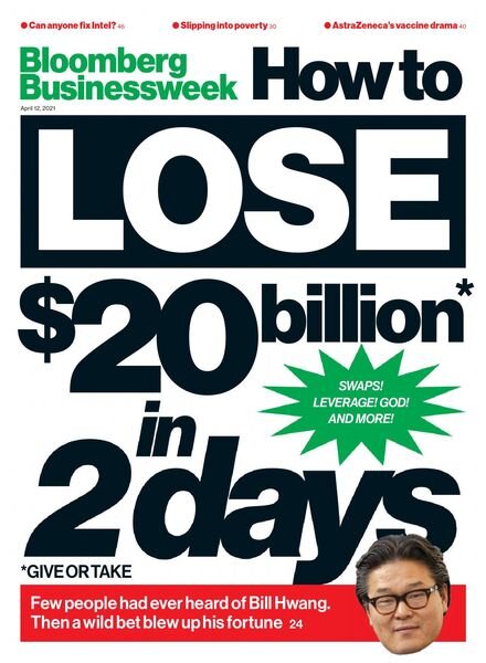Bloomberg Businessweek Europe – April 12, 2021 Cover