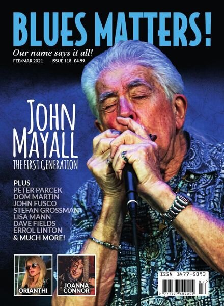 Blues Matters! – Issue 118 – February-March 2021 Cover