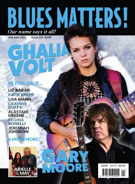 Blues Matters! – Issue 119 – April-May 2021 Cover