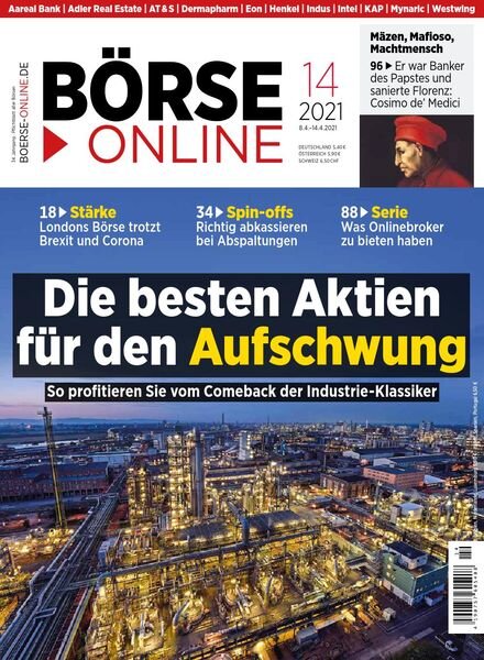 BOrse Online – 08 April 2021 Cover