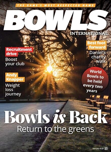 Bowls International – April 2021 Cover