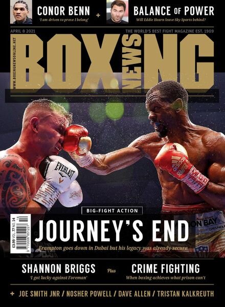 Boxing News – April 8, 2021 Cover