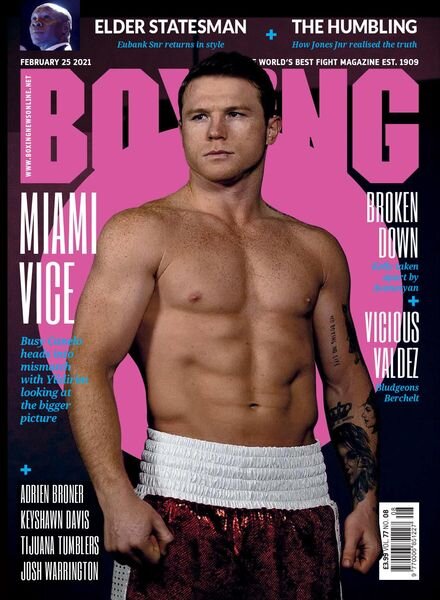 Boxing News – February 25, 2021 Cover