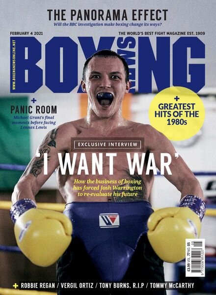 Boxing News – February 4, 2021 Cover