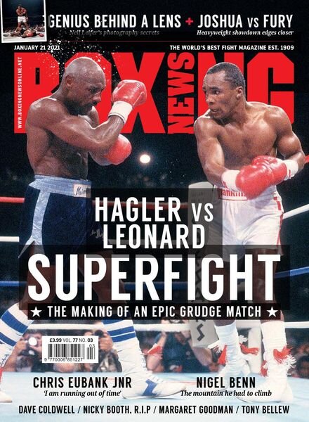 Boxing News – January 21, 2021 Cover