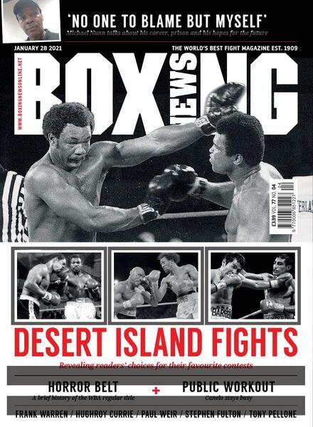 Boxing News – January 28, 2021 Cover