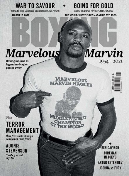 Boxing News – March 18, 2021 Cover